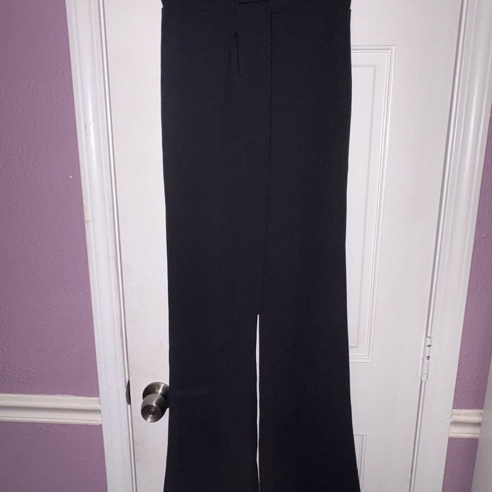 Fashion Nova Black Wide Leg Pants